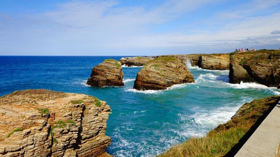 Апартаменты Apartamento Ribadeo Vacaciones Экстерьер фото